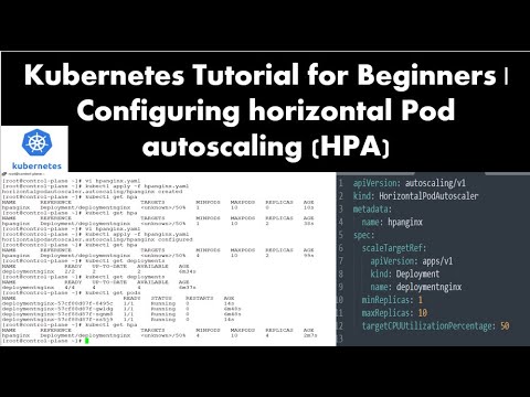 Kubernetes Tutorial for Beginners | Horizontal Pod Autoscaler [HPA]