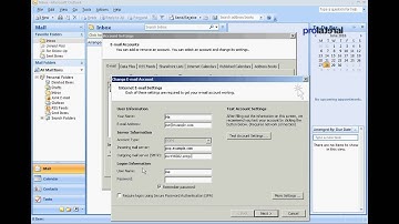 How to setup Outlook 2007 to use outMail
