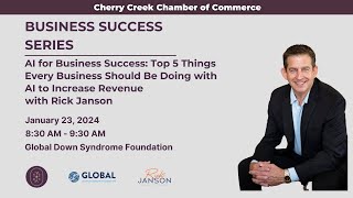 Increase Revenue w/ Ai Presented by Rick Janson