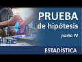 Estadística prueba de hipotesis - parte 4 muestras pequeñas