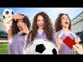 Kalogeras Sisters TRY TO PLAY SOCCER!