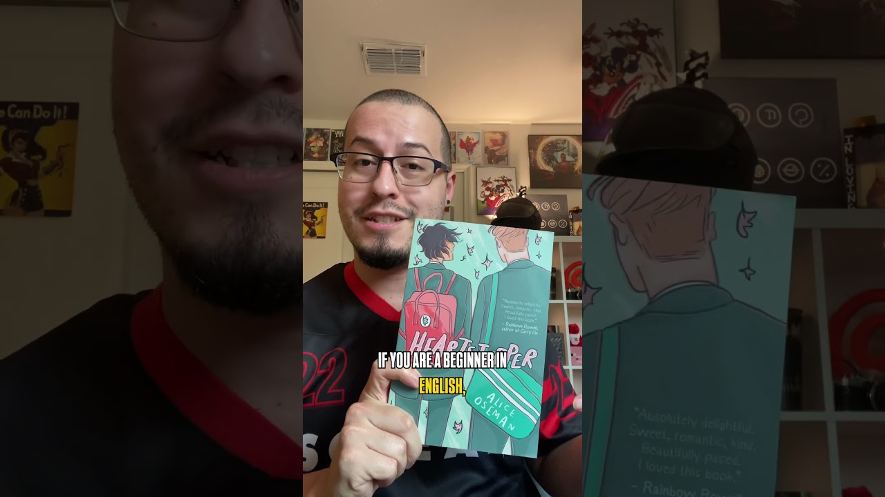 Book recommendation for English beginners: Heartstopper! #englishteacher