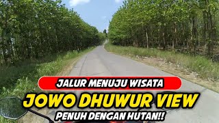 Jalur Menuju JOWO DHUWUR VIEW Grobogan