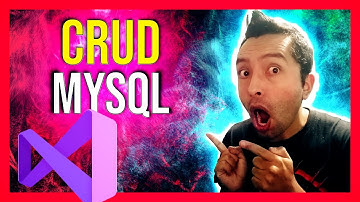🔥COMO Hacer Un CRUD Con MYSQL Desde ASP.NET MVC 5 En Visual Studio 2022