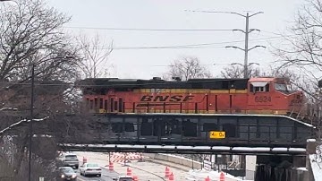 BNSF GEVO LEADS BNSF Z-STPCHC in Lagrange, IL on December 6, 2025