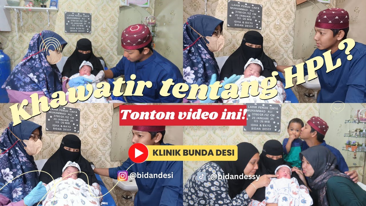 LAHIR NORMAL SAAT LEWAT HPL | #birthstory #bidandesi #bidandessy