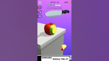 Asmr Slicing Satisfying Gameplay ( Android , iOS ) #asmr #shorts #games #gamesdoesntconsideyourage