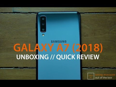 Samsung Galaxy A7 2018 Quick Review: Triple Camera Mid-ranger