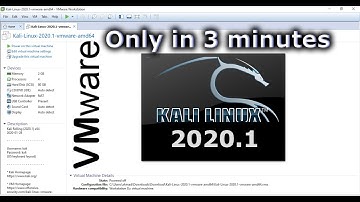 How to Install Kali Linux 2020.1 in VMware or virtual machine for hacking || kali linux
