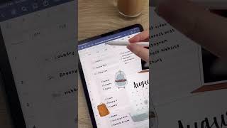 How to split your screen with elements! #ipadplanner #goodnotestip #goodnotes #goodnotesplanner