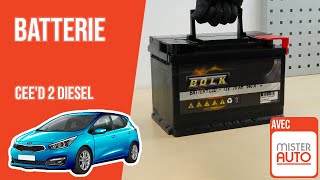 Changer la Batterie Ceed 2 1.6 CRDI