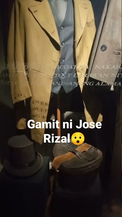 JOSE RIZAL'S PERSONAL STUFF(NATIONAL HERO) #shorts