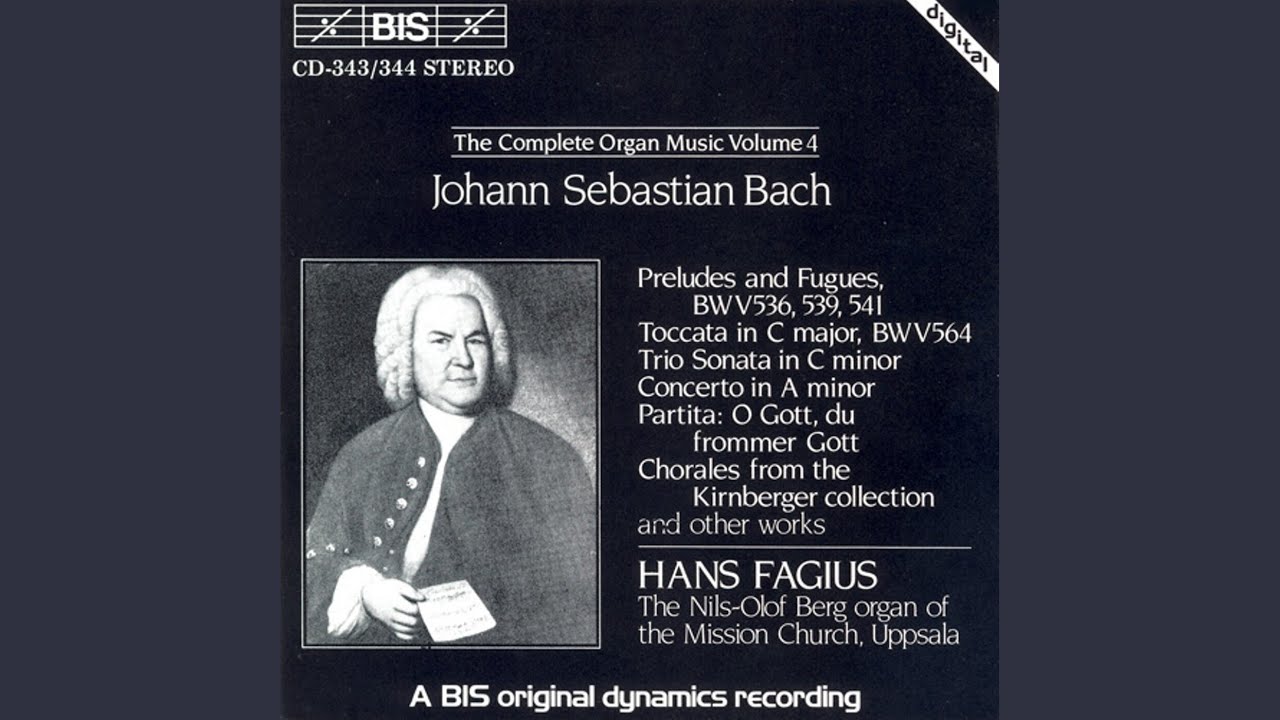 Sleduj Durch Adams Fall ist ganz verderbt, BWV 705: Fuga sopra Durch Adams Fall ist ganz vederbt, BWV 705 na YouTube