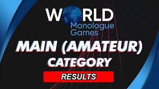 Main (Amateur) Category RESULTS - WMG 2021 Regional Finals