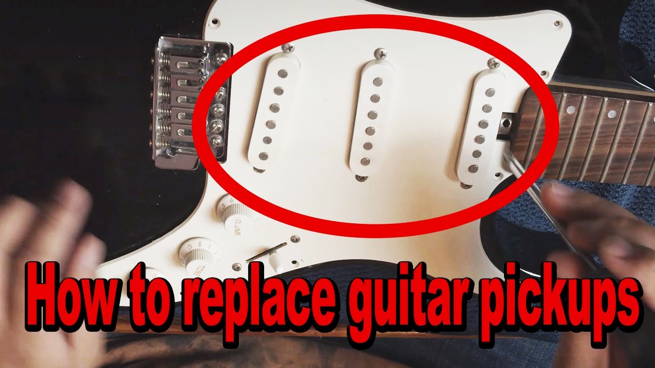 Change Guitar Pickups Step by Step for Stratocaster Guitars YouTube