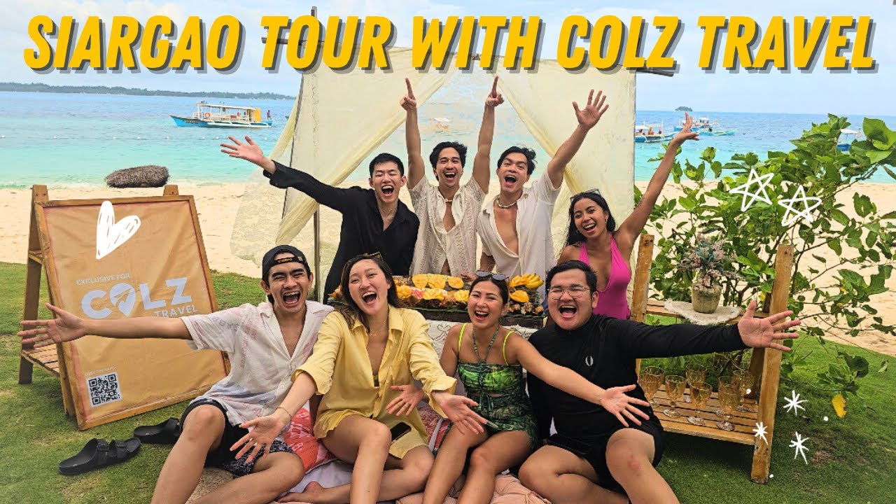 SIARGAO TOUR WITH COLZ TRAVEL! | WORTH IT BA? 👀