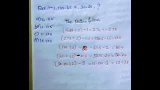 Number series for All competitive exams 548,273,135,65.5,30.25,?