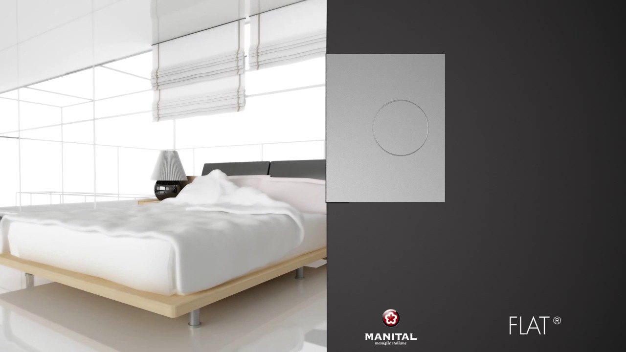 Maniglia per porta scorrevole Flat S Manital - Manigliedesign.com