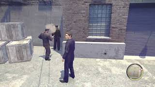 Police executes NPCs that were after me - Mafia 2: Definitive Edition