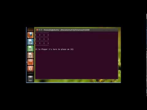 C Programming, how to code Tic Tac Toe game with ncurses