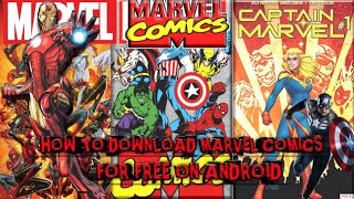 Marvel comics on android ...