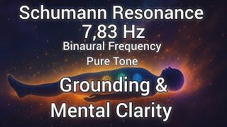 7.83 Hz Schumann Resonance | Healing Theta Waves for Grounding & Mental Clarity | 10 Minutes