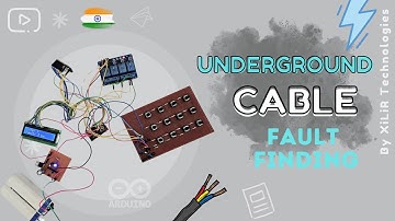 IOT GSM based Underground Cable Fault Detector using Arduino Microcontroller |  Engineering Project