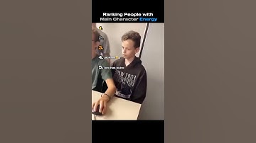 Bro thinks he the main character😭  #funny #ranking #maincharacter #memes