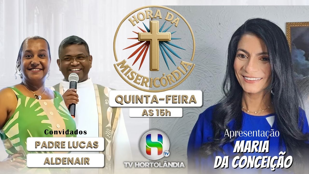 MARIA DA CONCEIÇÃO recebe PADRE LUCAS  e ALDENAIR DA SILVA