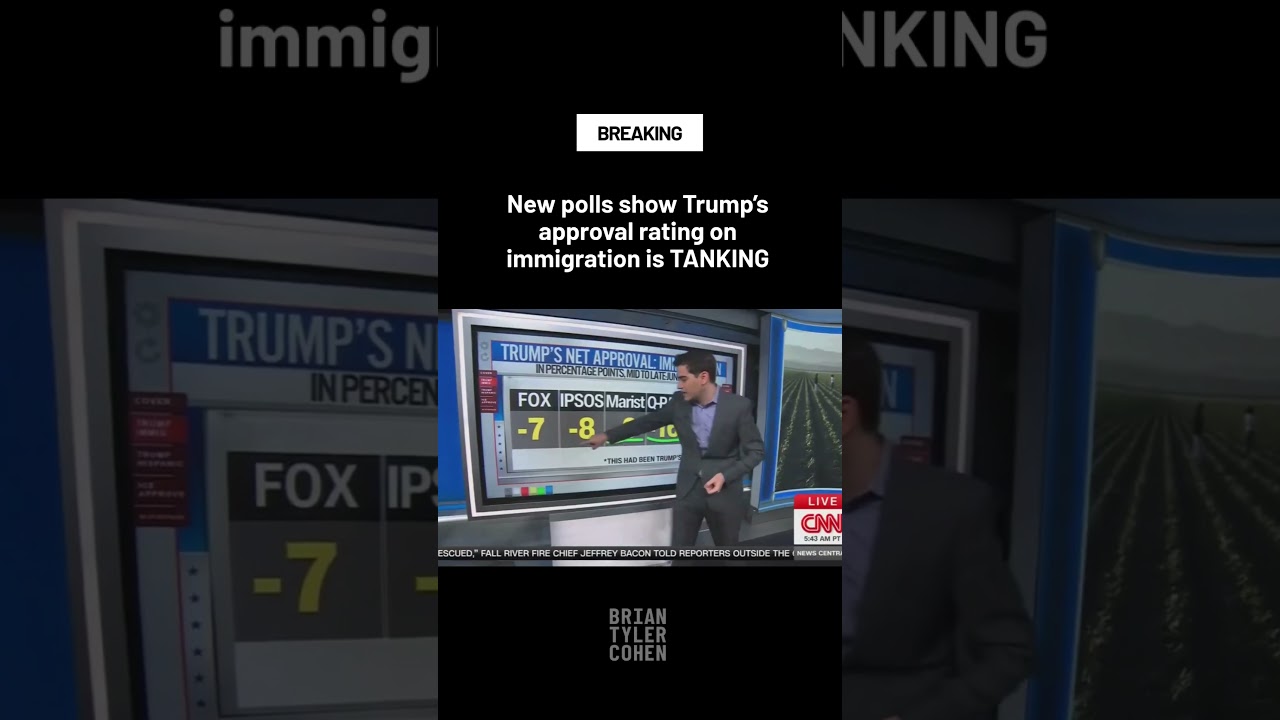 NEW: Trump approval on immigration TANKING