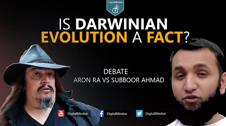 Debate: Is Darwinian Evolution A Fact? - Aron Ra Vs Subboor Ahmad