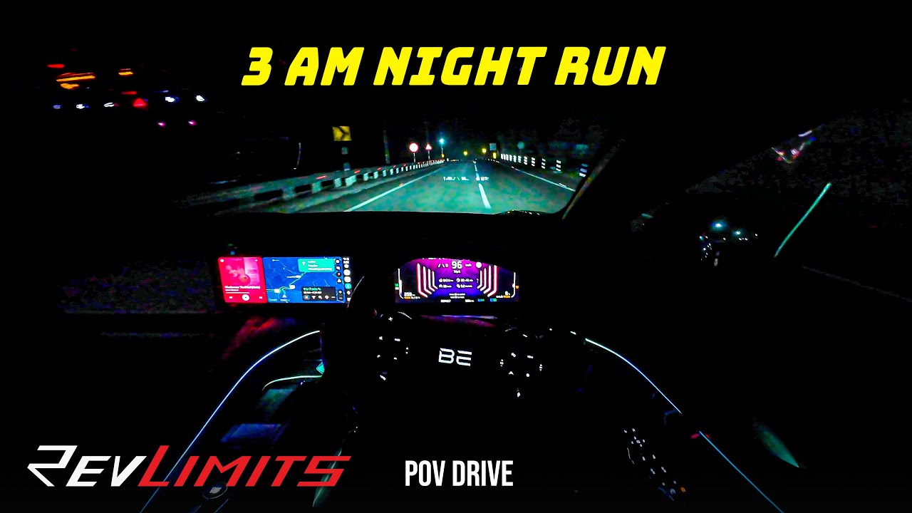 IT’S 3 A.M. — Come Drive With Me | BE.6 Night POV | RevLimits