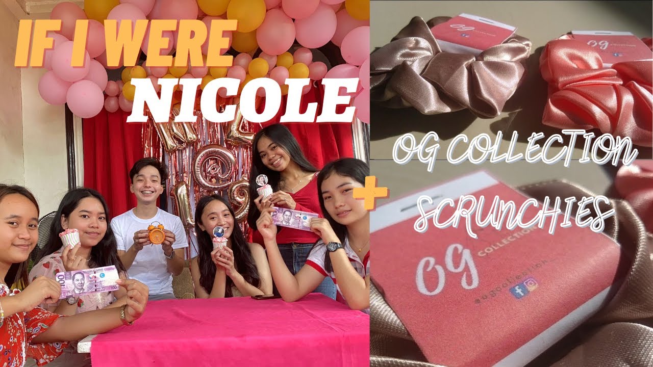 If I were Challenge with the SILVER SQUAD + Unboxing OGCOLLECTION SCRUNCHIES| Nicole Lucero