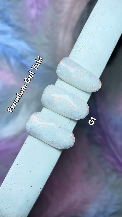 Гели для наращиания с блестками-Yuki gel #beauty #nails #skincare # ...
