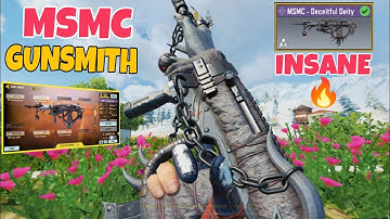 BEST "0 RECOIL" MSMC Gunsmith Attachments! it DESTROYS in season 10 cod mobile | BEST MSMC LOADOUT
