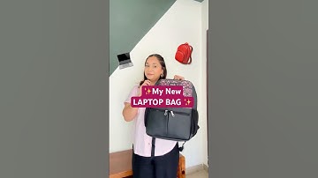 Got myself a NEW Laptop Bag 🎒💻 from Zouk✨