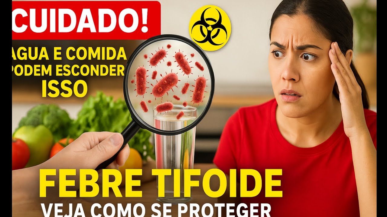 FEBRE TIFOIDE: Como se Proteger Dessa Doença Silenciosa! [Dicas Simples e Eficazes]