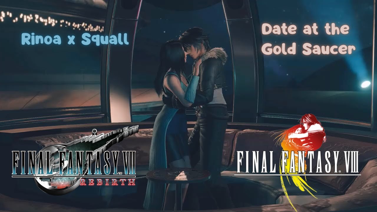 Squall and Rinoa Gold Saucer Date - Final Fantasy 7 Rebirth x Final Fantasy 8 
