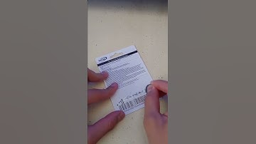 Scratching this card normally