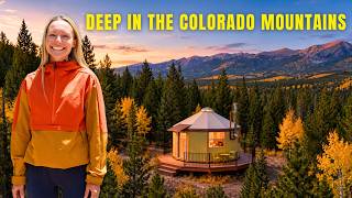 A Cozy, Chilly Fall Night in an Off Grid Yurt