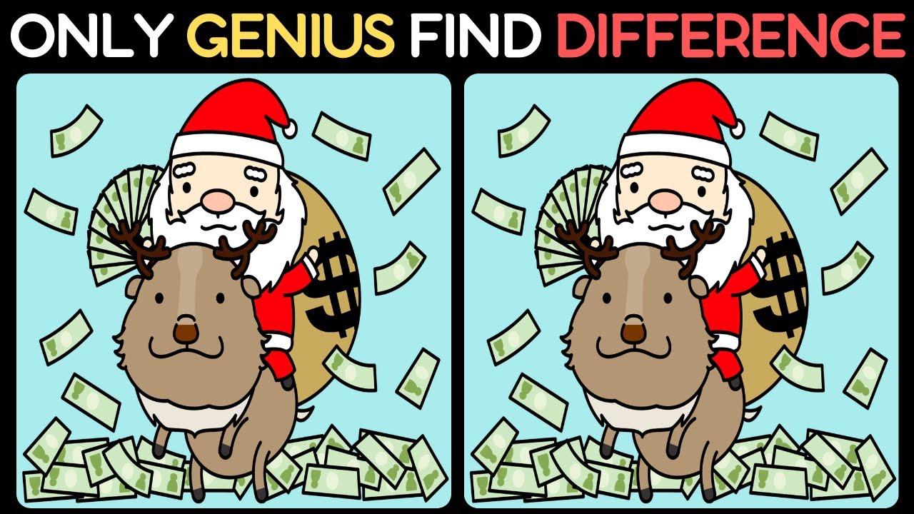 Spot The Difference : Only Genius Can Find - YouTube