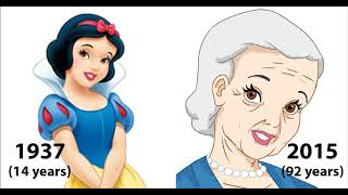 I do not own anything in this video at all. is how old disney
princesses are now and their movies.