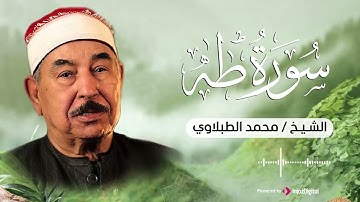 تلاوة تأخذك لعالم من الهدوء والسكينة وراحة البال | سورة طه | الشيخ الطبلاوي  رحمه الله