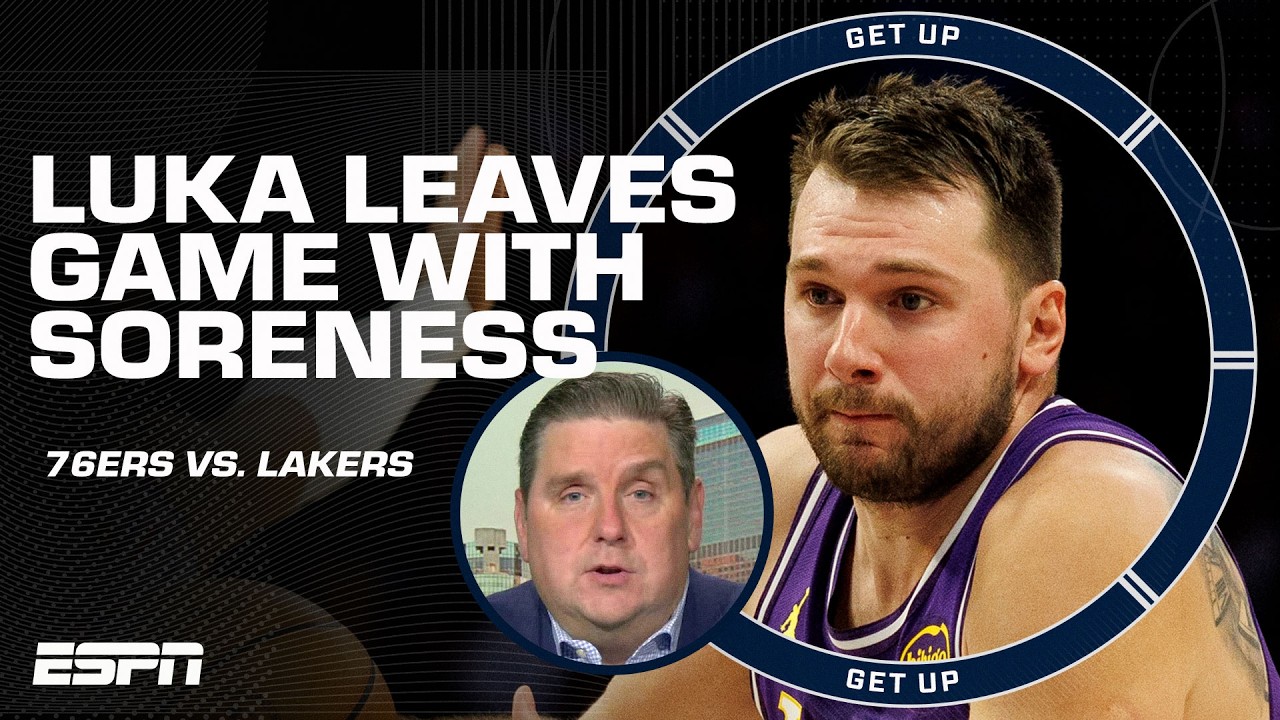 Windy details HOW LONG Luka Doncic could be out with leg soreness for the Lakers 👀 | Get Up