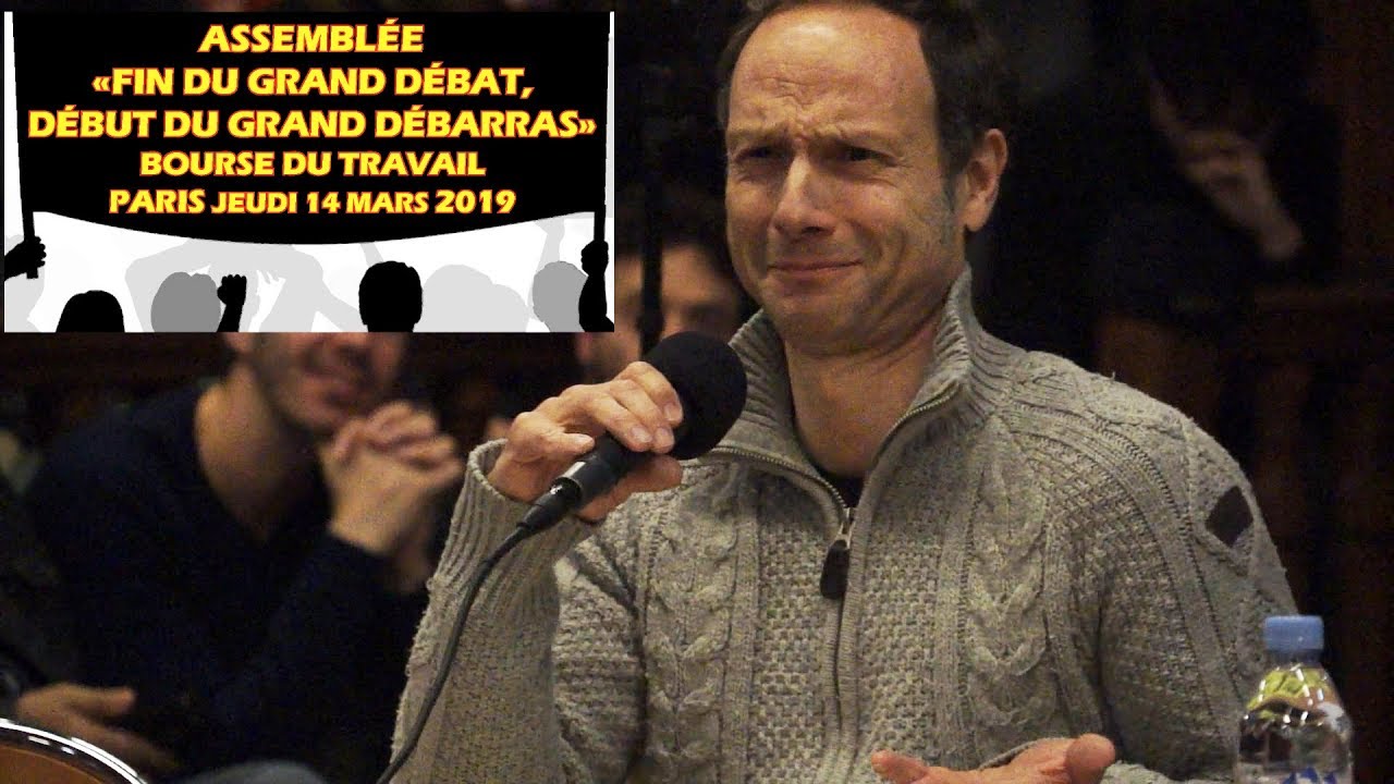 Frédéric Lordon: Ces mecs nagent en pleine béatitude ou quoi ? Gilets Jaunes Bourse du Travail Paris
