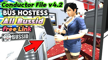 How To Add Bus Conductor Mod In Bus Simulator Indonesia - New Bus Hostess File v4.2 - #conductor