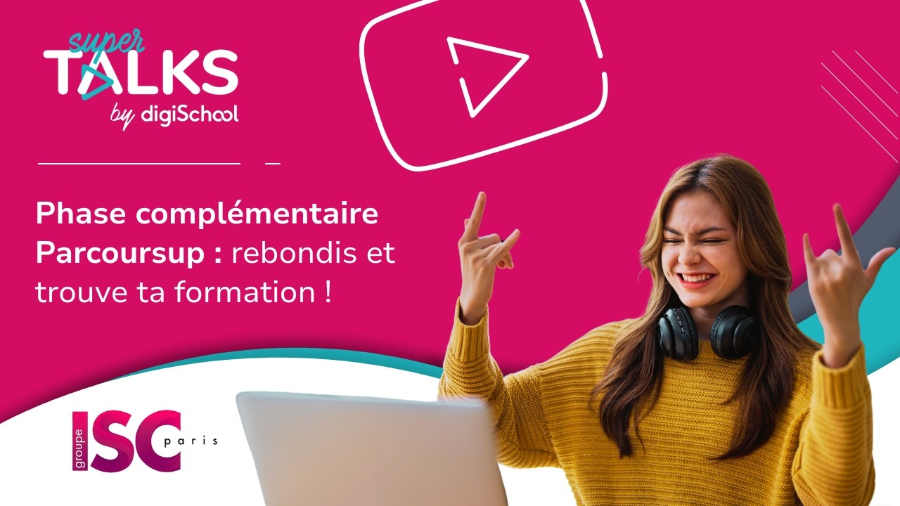 Phase complémentaire Parcoursup 2026 : rebondis et trouve ta formation