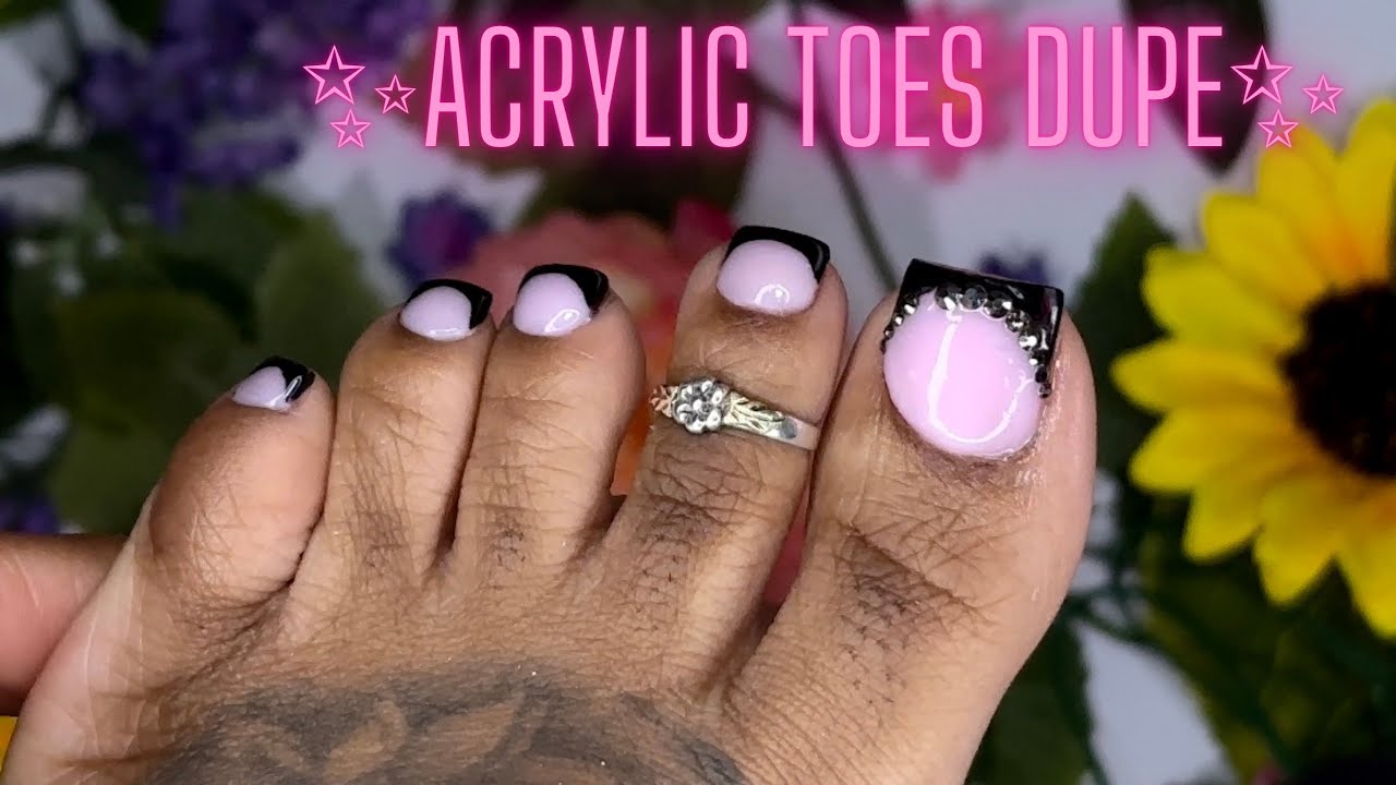 Toe Acrylic Nails Design | TikTok