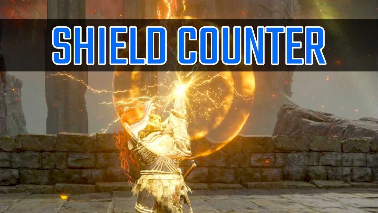 HOW TO COUNTER SHIELDS in Elden Ring - Dragonbolt Blessing Testing