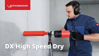 Dry drill bits DX High Speed Dry tested by real professionals